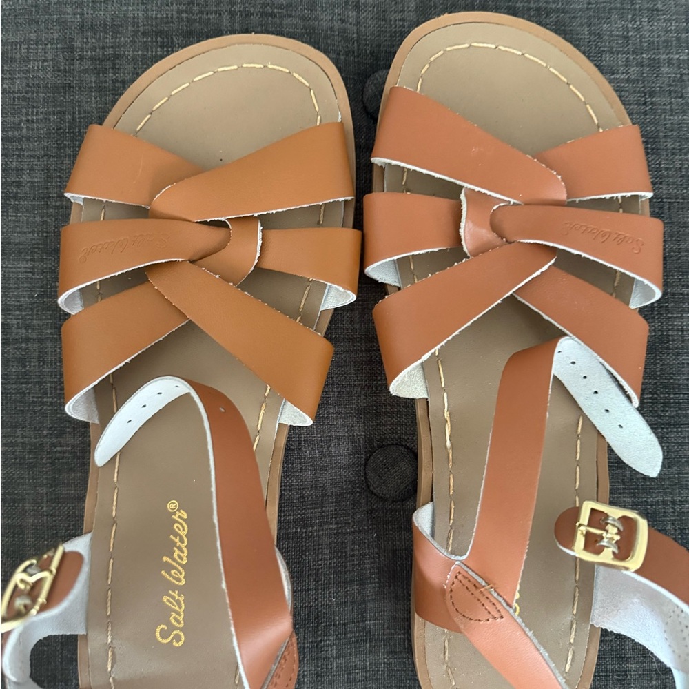 Saltwater Tan Sandals